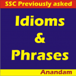 ssc jht previous year idioms and phrases