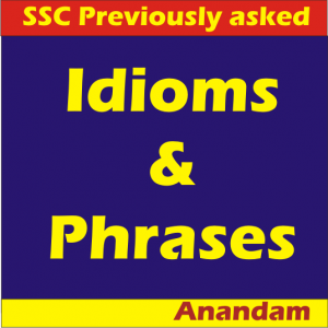 ssc jht previous year idioms and phrases