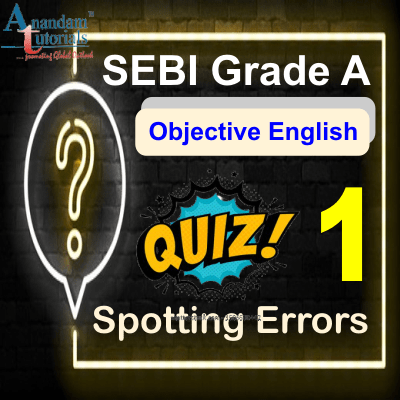 SEBI Objective English quizz